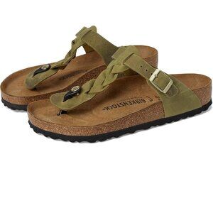 Birkenstock Gizeh Braided - Oiled Leather- NEW WITH TAGS